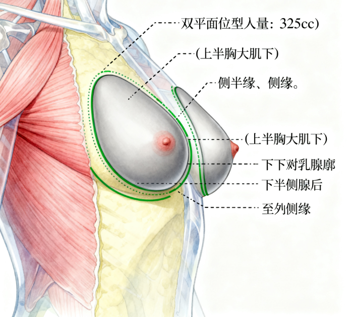 在深圳军科面诊完刘月更,说说她和唐新辉隆胸的三大差异