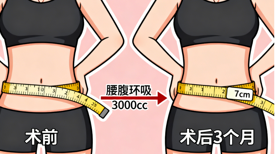 三、李政文吸脂真实实例:疗效是否如宣传般无凹凸?