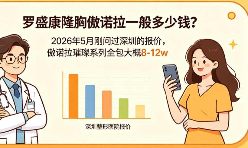 罗盛康隆胸傲诺拉一般多少钱?这些隐形消费较容易被忽略