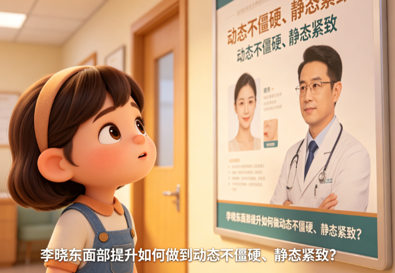 李晓东面部提升如何做到动态不僵硬、静态紧致