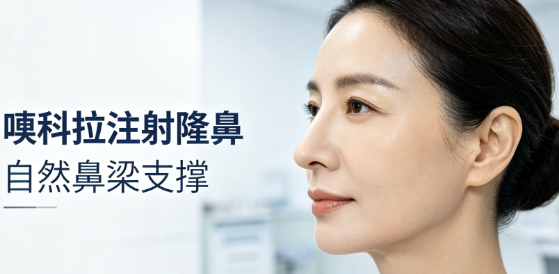 嗗科拉注射隆鼻会变粗吗?高内聚贴骨膜打不扩散,正常不会变粗,但打浅了或剂量过大易显宽,找授权医生避坑