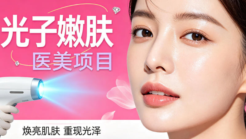 1. 基础美肤天花板:光子嫩肤(IPL/OPT/AOPT)