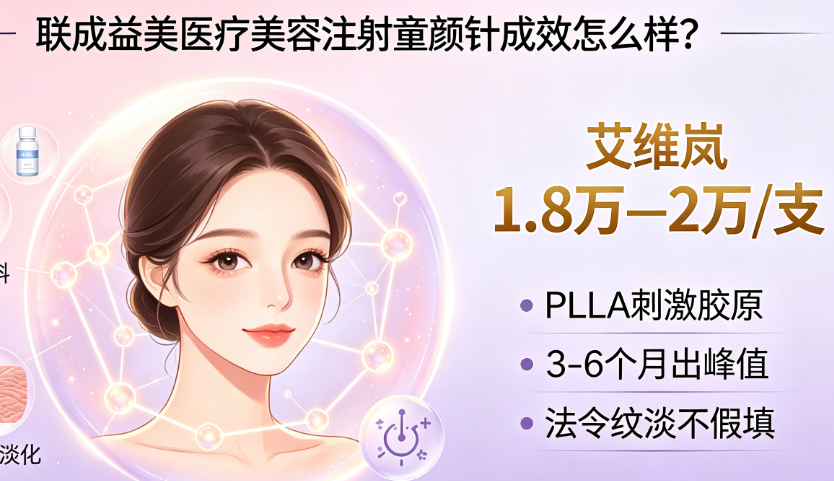 联成益美医疗美容注射童颜针疗效怎么样?从术前到术后的完整决策指南