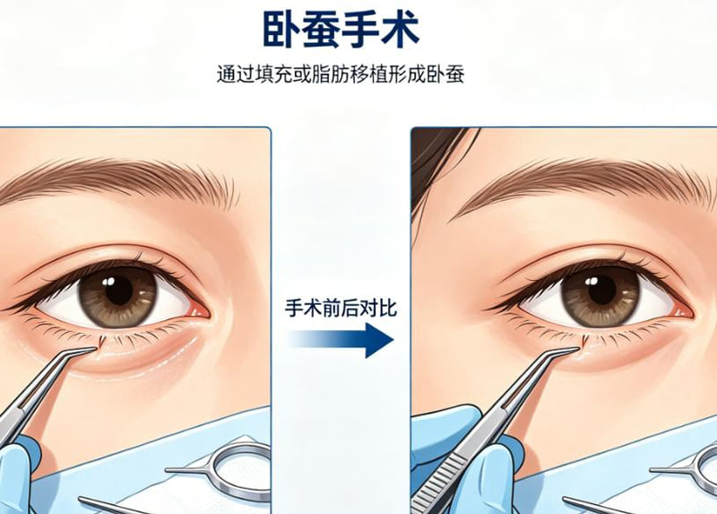 武汉仁爱时光医疗美容打卧蚕好吗?用量极其克制,浅层平铺平整度高,做完极灵动!