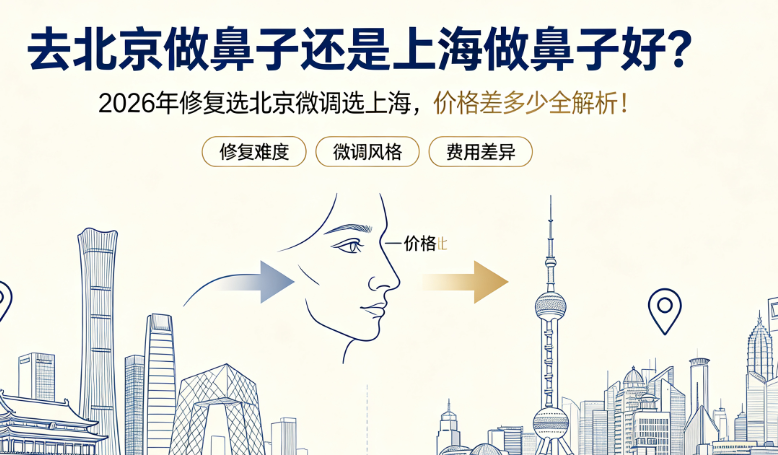 京沪鼻整形技术路线与美学风格深度博弈