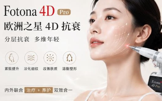二、脸垮下垂做Fotona4D到底管用吗?4大核心模式抗衰原理拆解