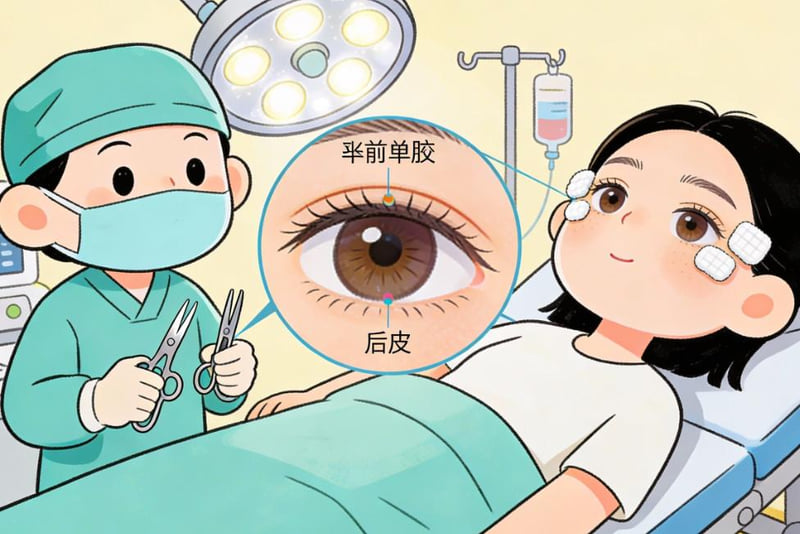 二、杜宗霖的“三点微创无痕”技术，为什么特别适合眼皮薄的女生？