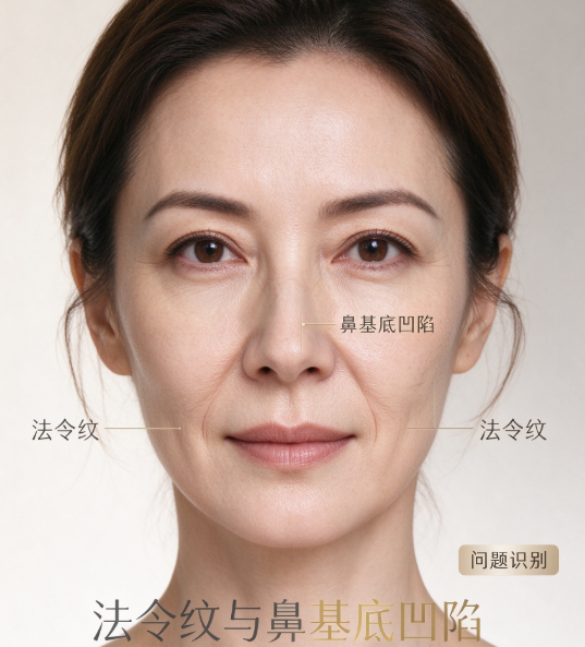 法令纹鼻基底凹陷医美多少钱?玻尿酸填充2800元、胶原蛋白填充5000元,热玛吉18000元